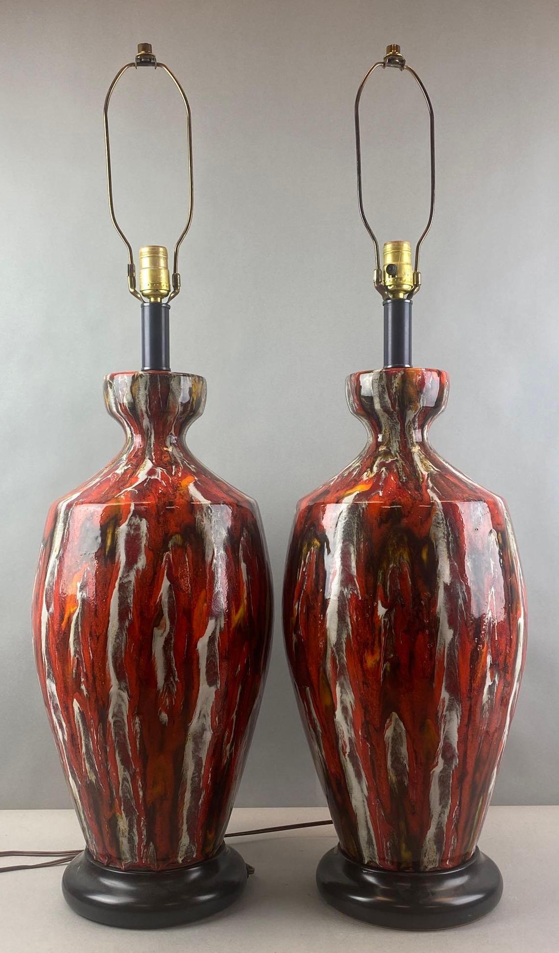 Pair of Royal Haeger Table Lamps (1 of 8)