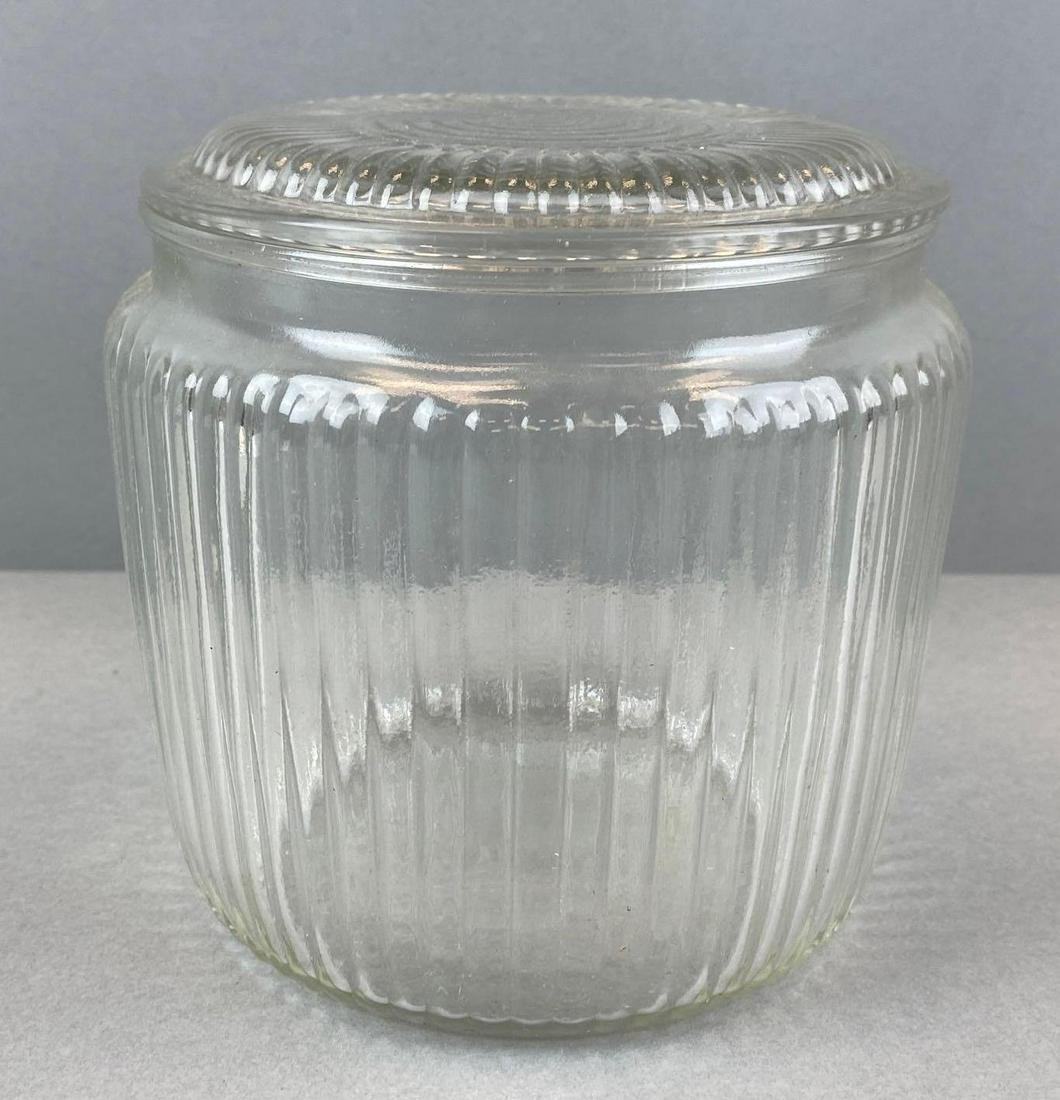 Lidded Glass Candy Bowl: 6 x 6 x 6 inches