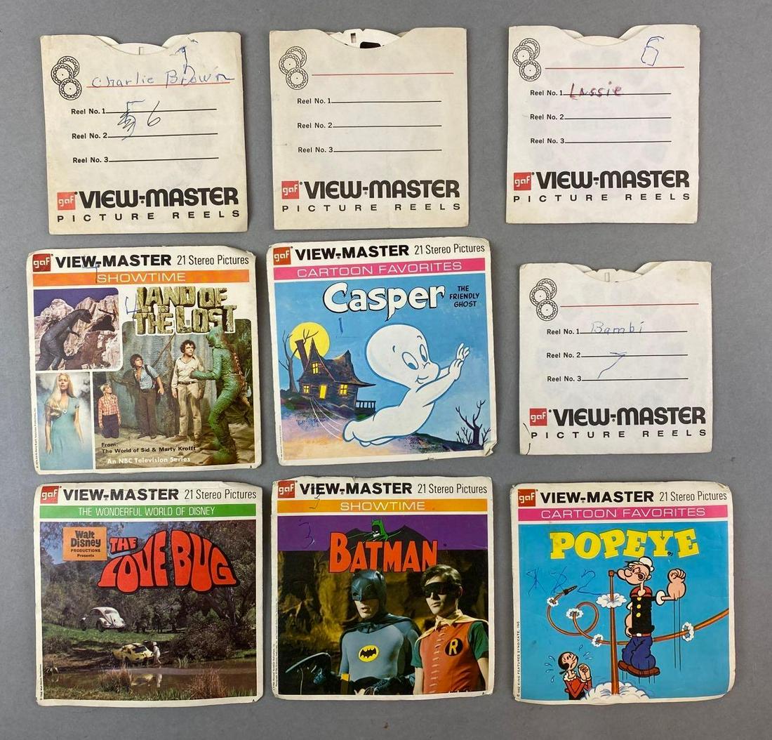 Group of 9 GAF View-Master Stereo Pictures (1 of 3)