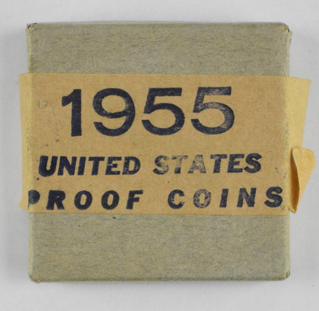 1955 U.S. 5-Coin Proof Set in box (1 of 11)