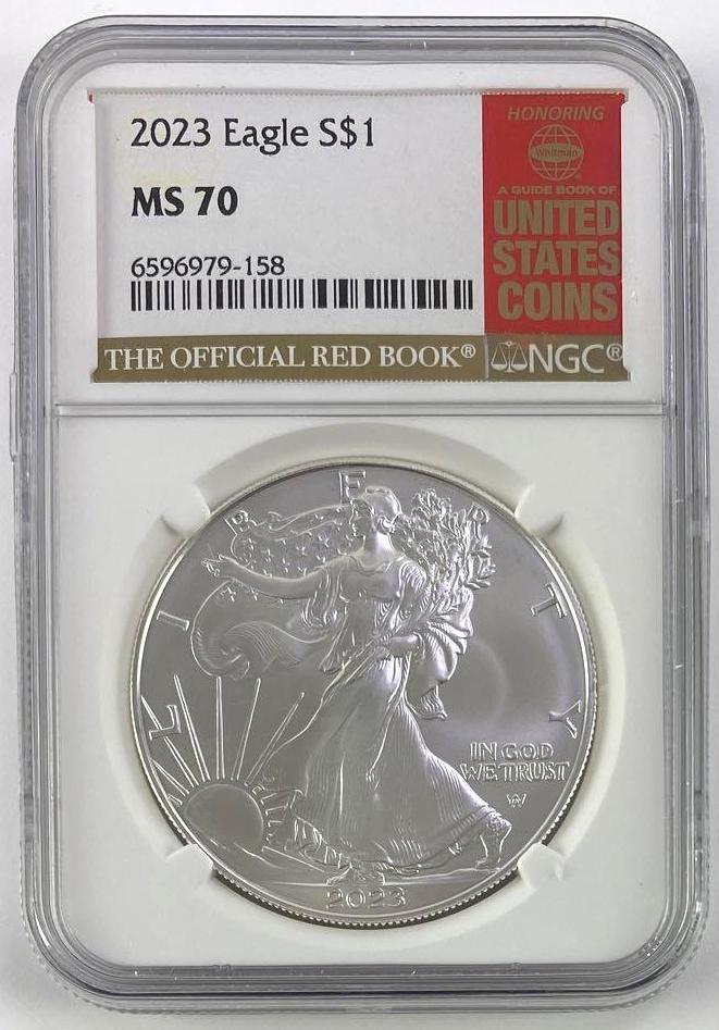 2023 American Silver Eagle (NGC) MS70 (1 of 2)