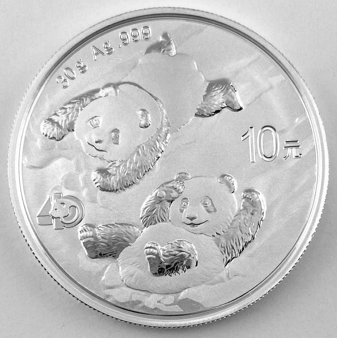 2022 China Panda 1 oz .999 Fine Silver Round (1 of 2)