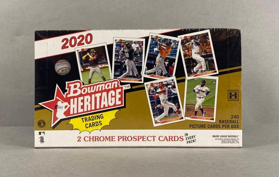 2020 Bowman Heritage Online Exclusive Factory Sealed Hobby Box (1 of 3)