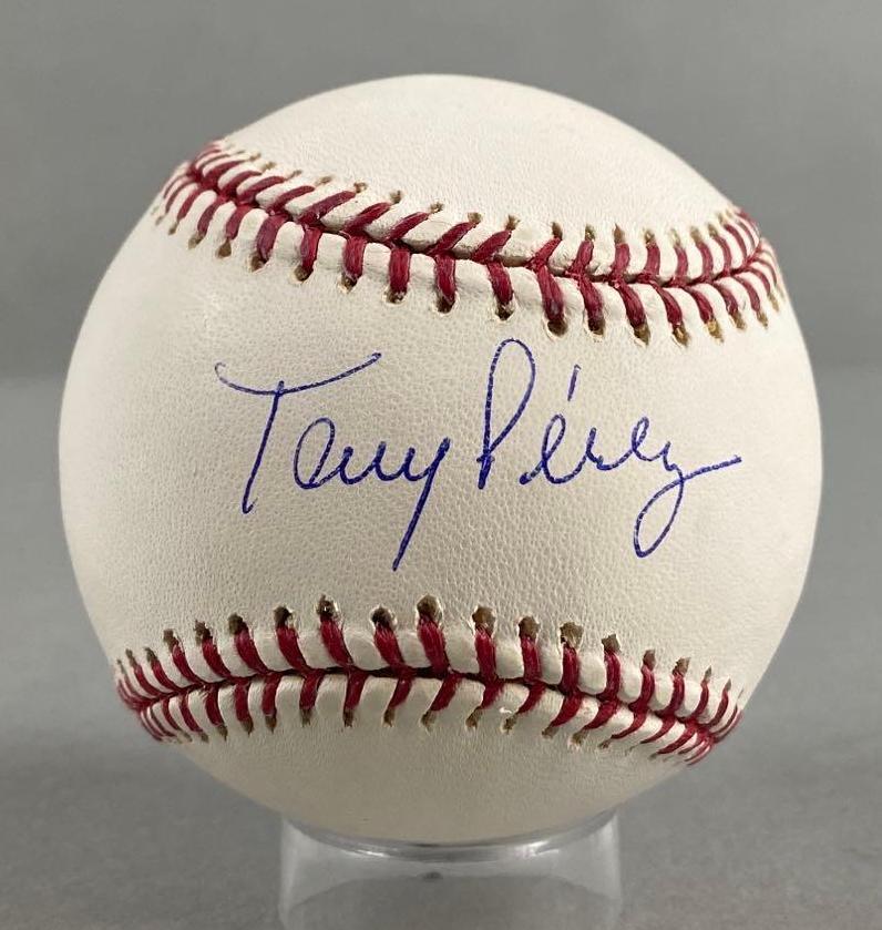 Tony Perez Signed Baseball with COA (1 of 6)