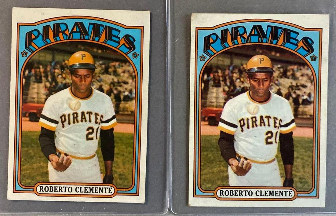 2 - 1972 Topps Roberto Clemente #309 (1 of 2)