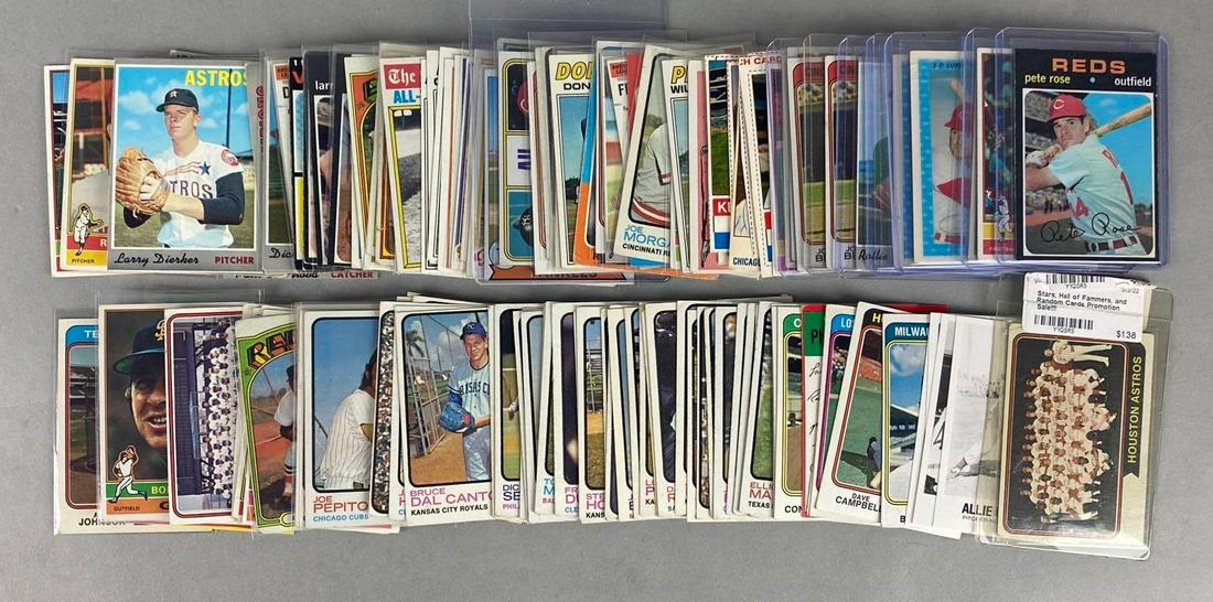 140+ 1970s Baseball HOFs and Stars (1 of 3)