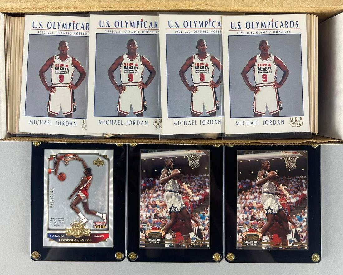 1992 Ballstreet Michael Jordan Olympic Card