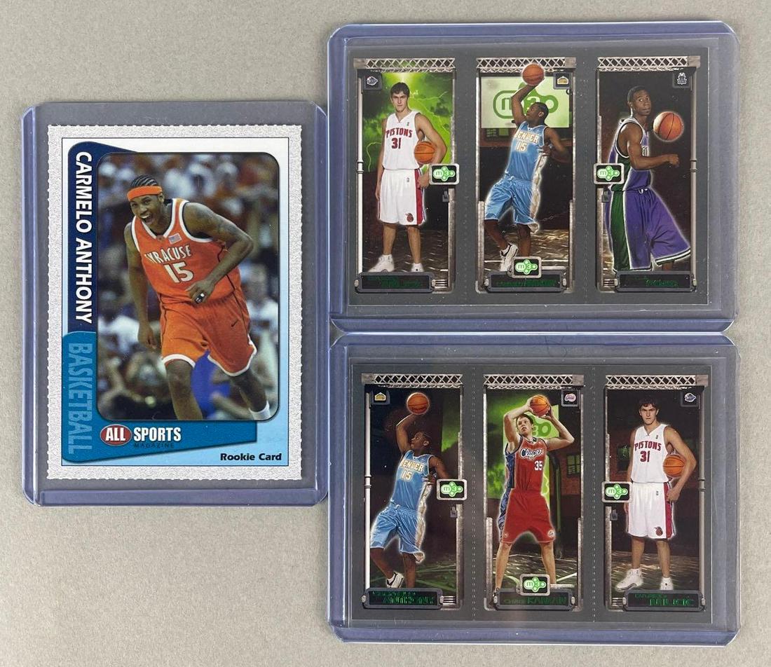 3 - 2003 - 04 Carmelo Anthony Rookie Cards (1 of 2)
