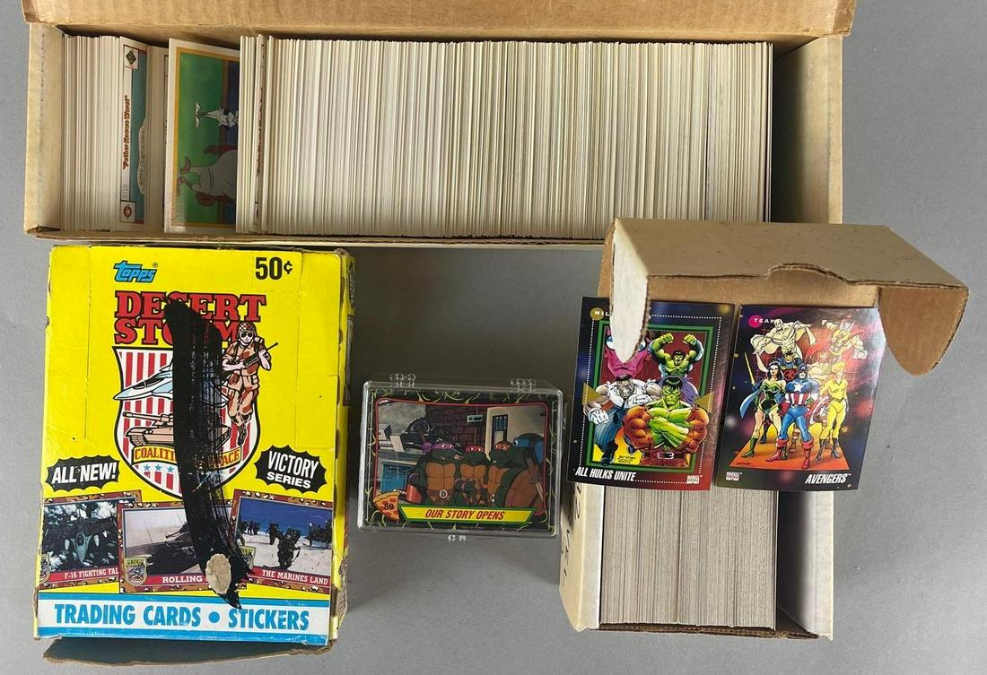 1980s - 90s Assorted Non Sports Cards and Unopened Box (1 of 3)