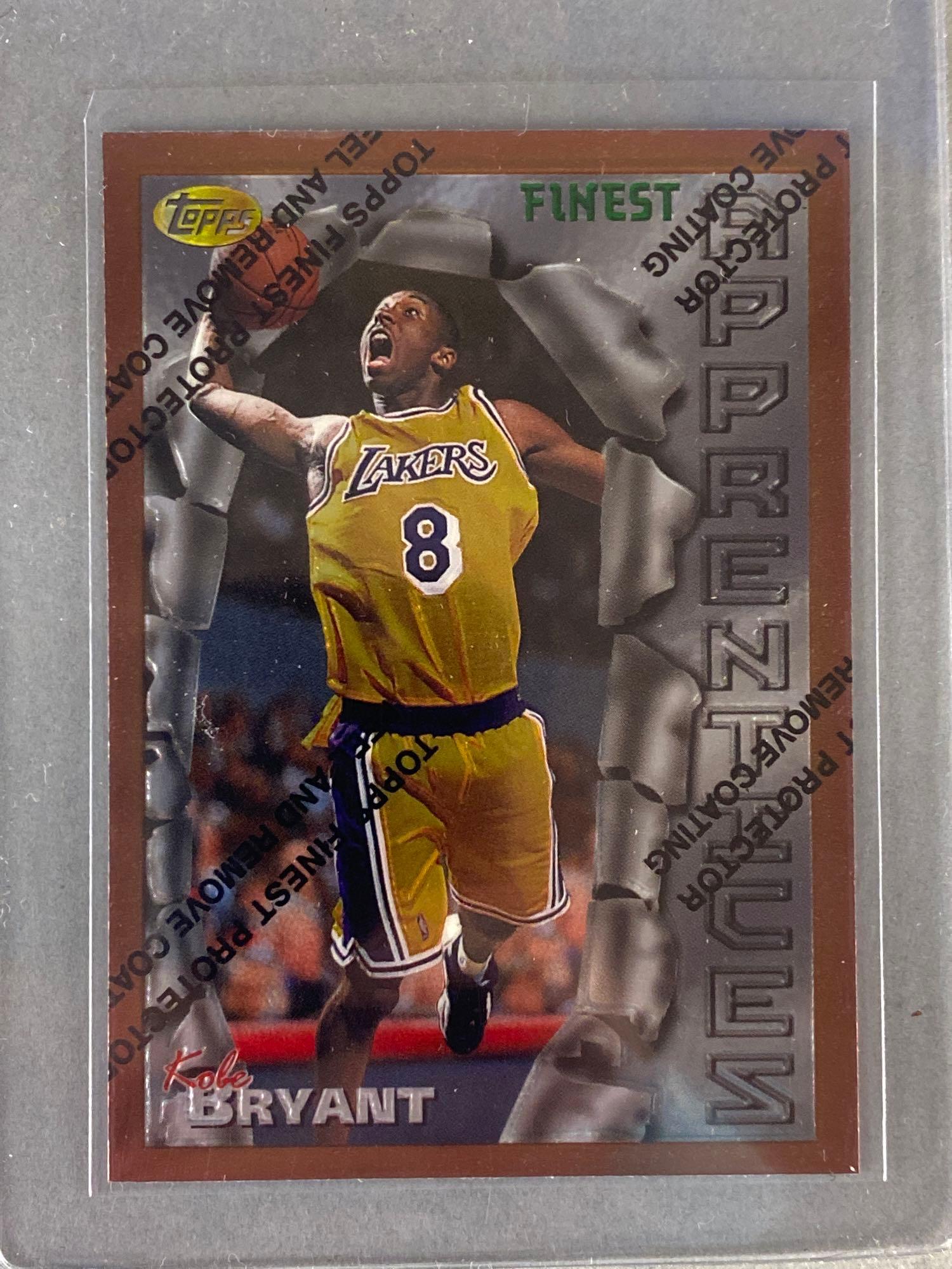1996 Topps Finest Kobe Bryant #74 Rookie (1 of 2)