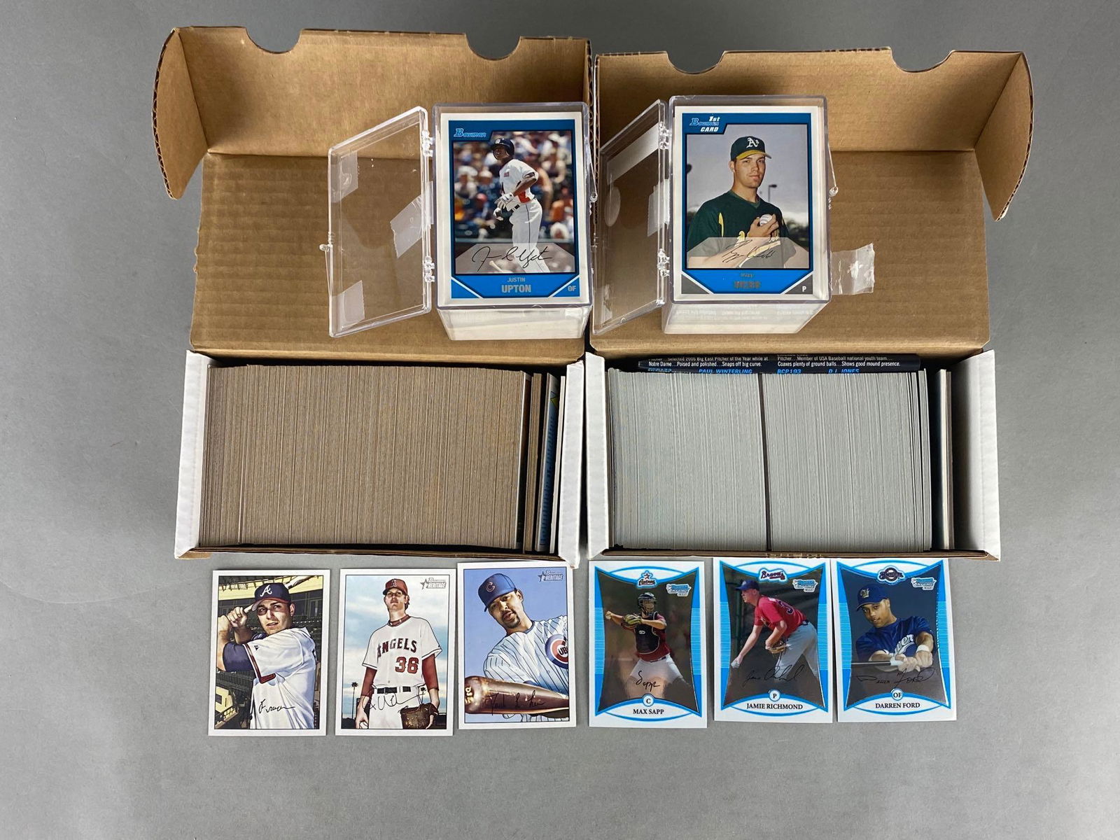4 - 2007 and 2008 Bowman Baseball Sets (1 of 3)