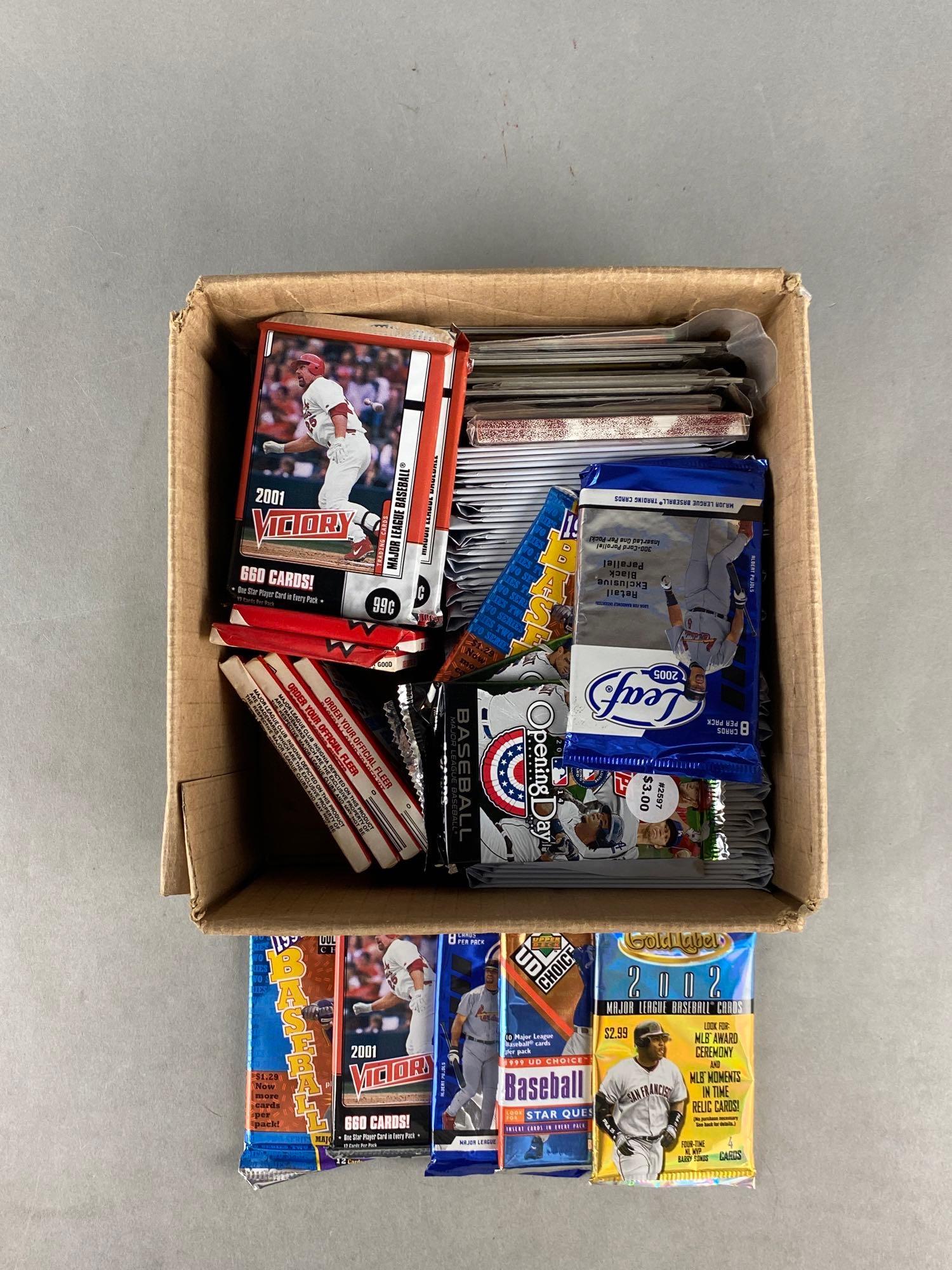 25 Unopened Baseball Packs and 75+ Unopened 1993 Hostess Packs (1 of 3)