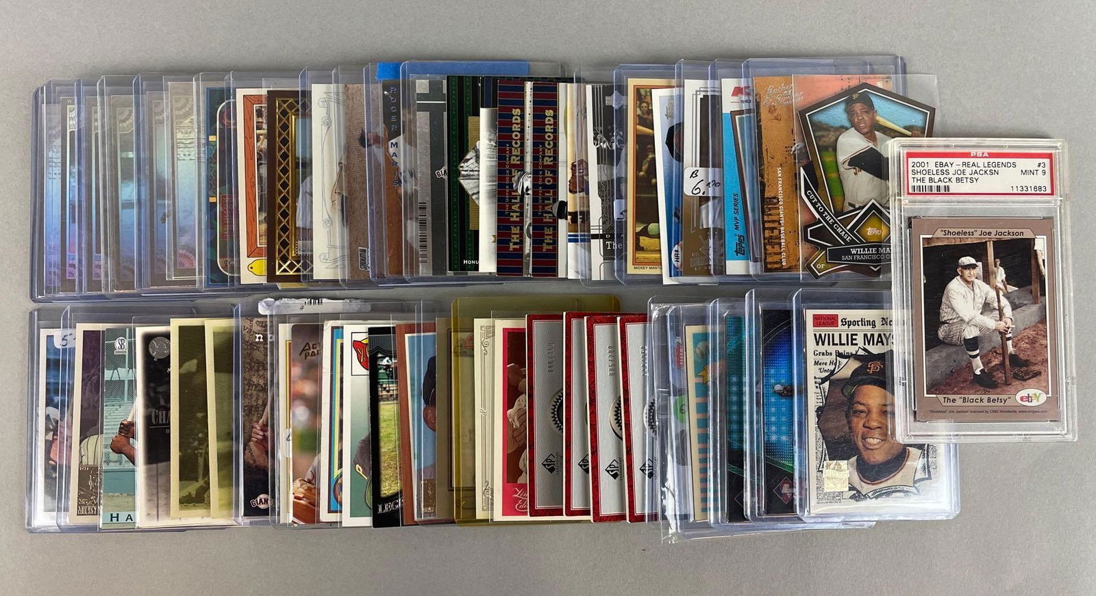 52 - Baseball HOFs Insert Cards (1 of 3)