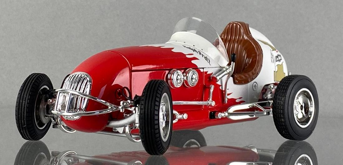 GMP Ralph Pratt No. 1 Jim White Roadster: No. 1206, die-cast. Measures 2 1/2 x 6 1/2 x 3 inches