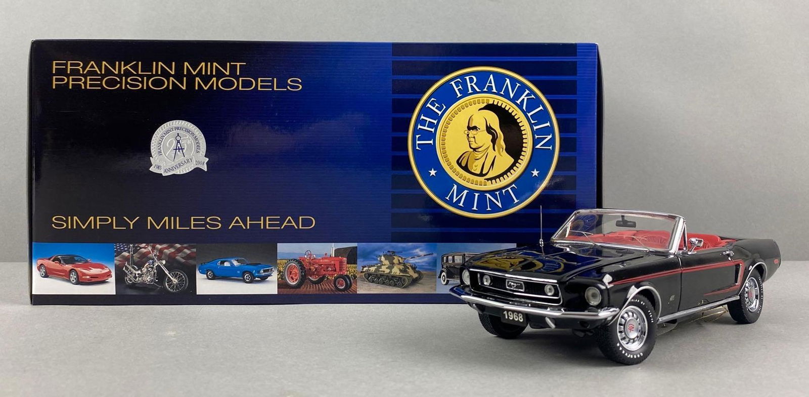 Franklin Mint Limited Edition 1968 Ford Mustang GT (1 of 6)
