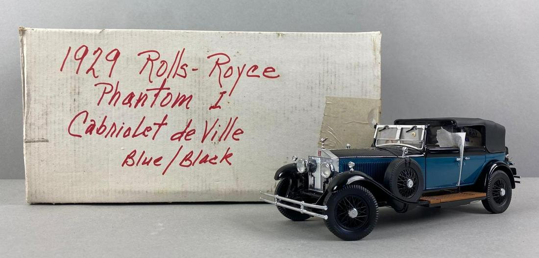 Franklin Mint Limited Edition 1929 Rolls-Royce Phantom 1 Cabriolet DeVille (1 of 5)