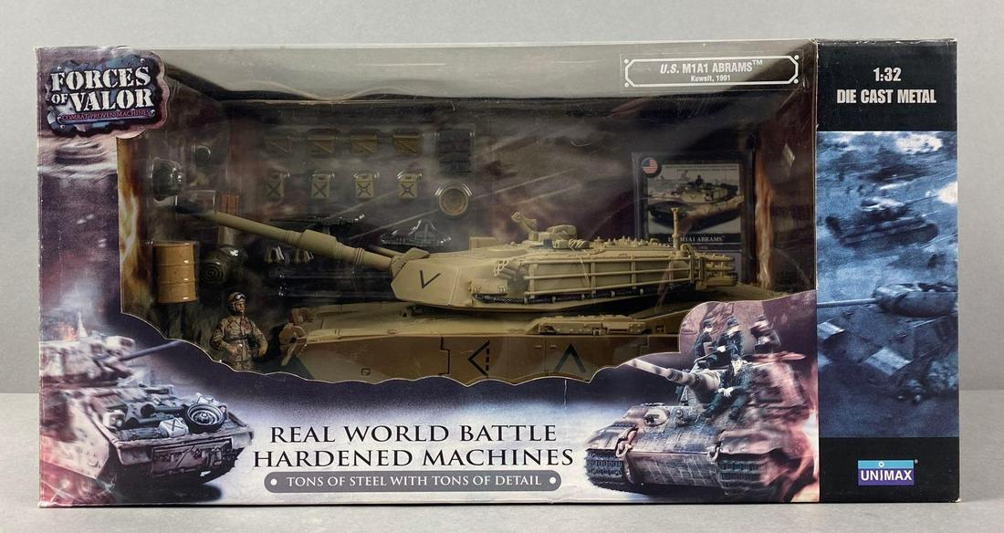 Unimax Forces of Valor US Military M1A1 Abrams Tank (1 of 3)