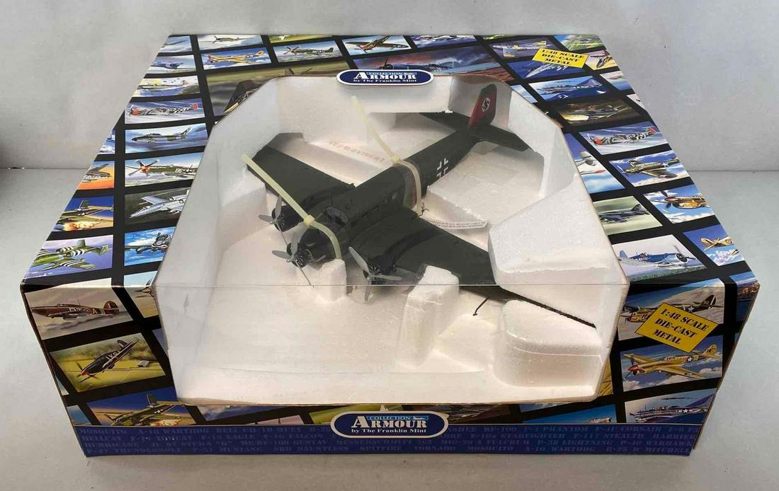 Franklin Mint German JU52-3M Auxiliary Bomber Plane (1 of 4)