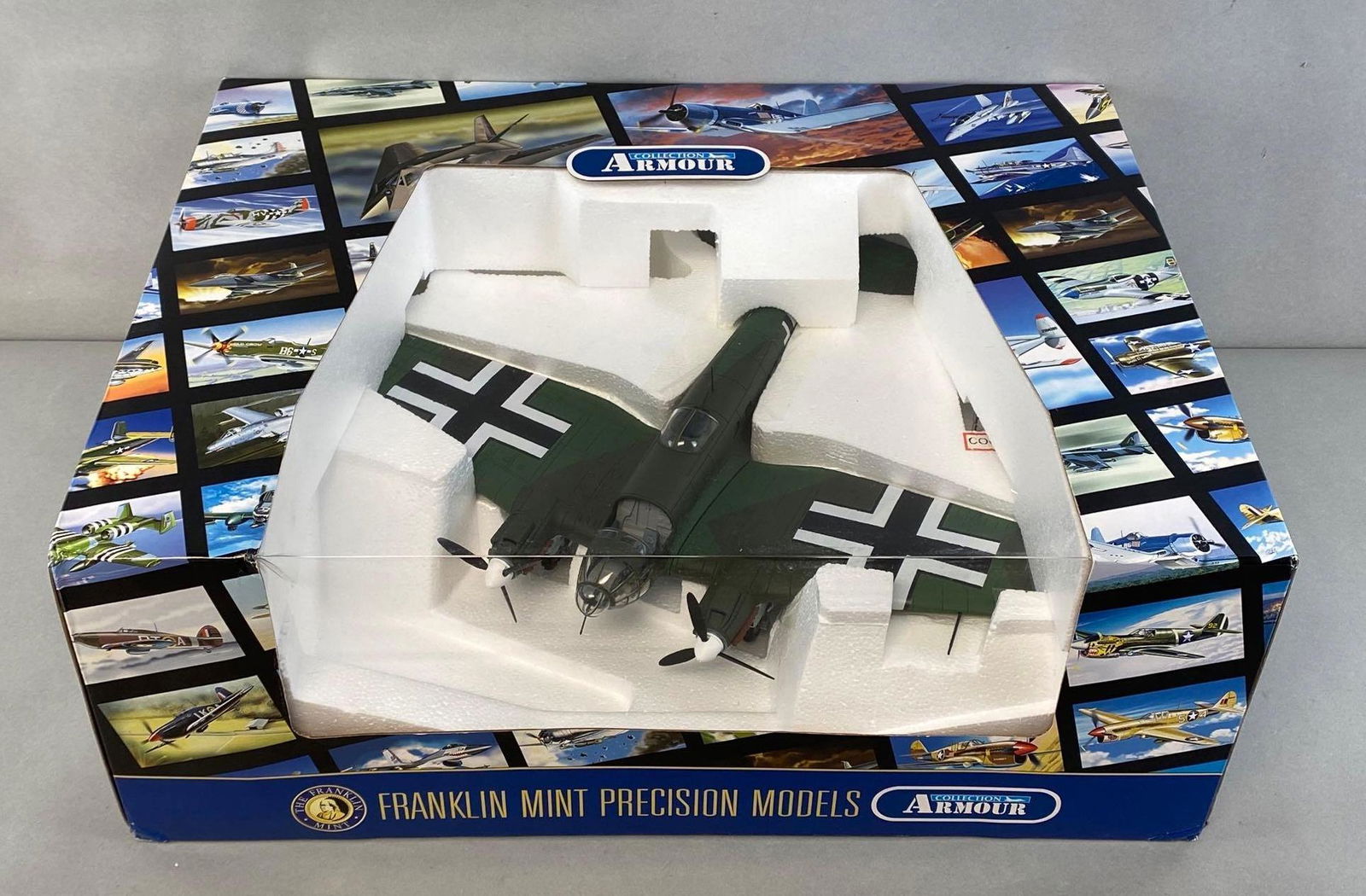 Franklin Mint German Heinkel HE111 Medium Bomber Plane (1 of 5)