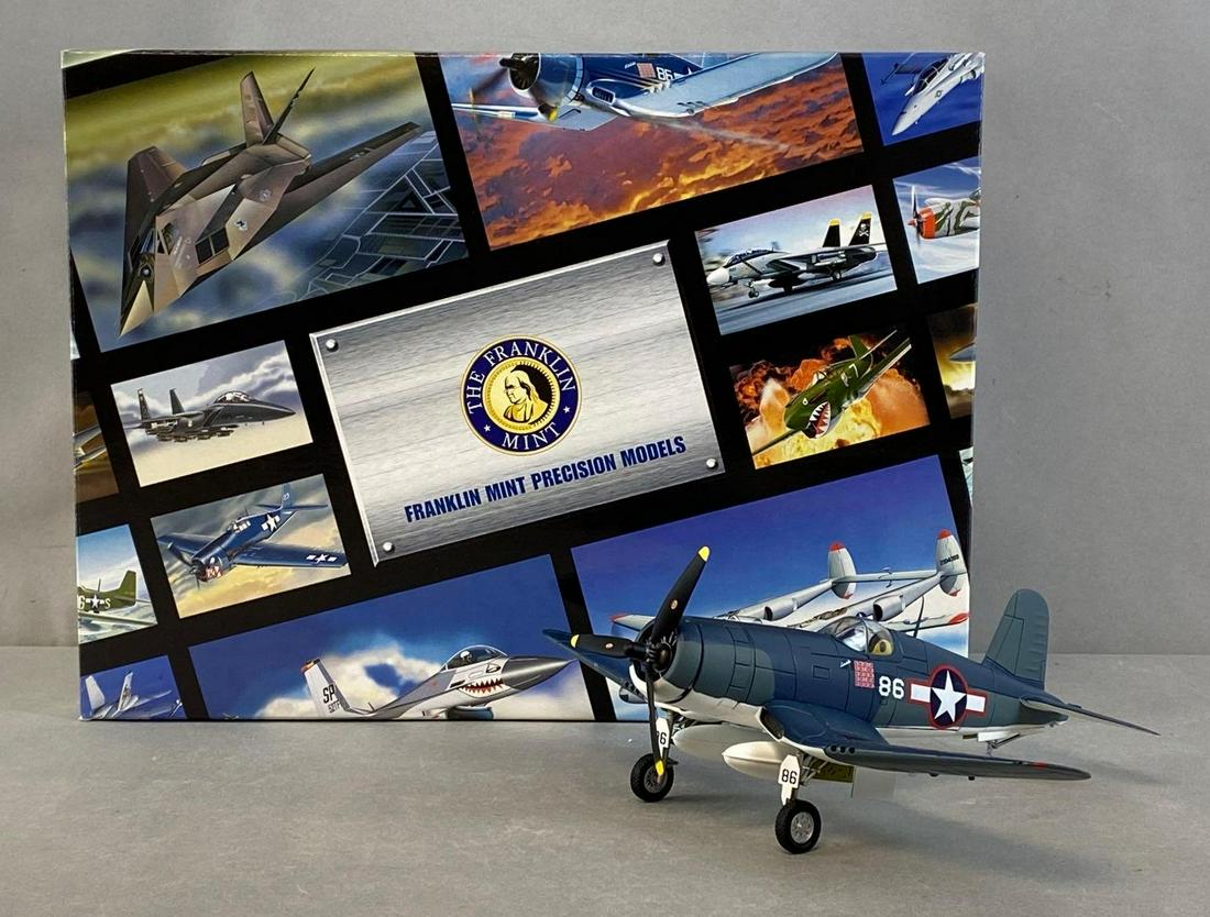 Franklin Mint FAU Corsair USMC Fighter Plane (1 of 5)