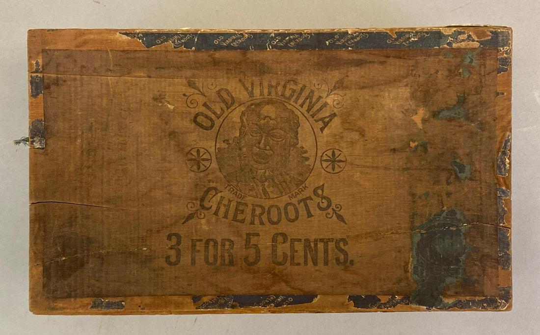 Old Virginia Cheroots Cigar Box (1 of 6)