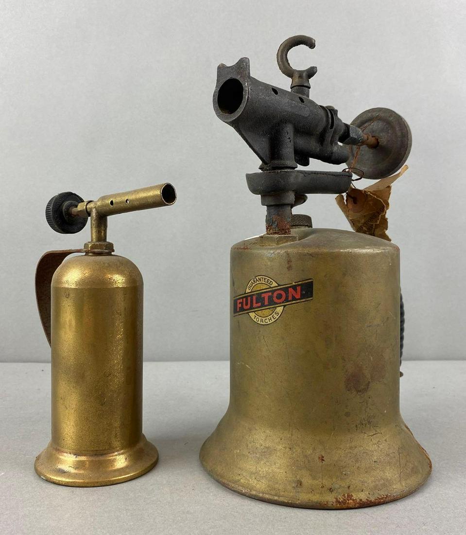 Group of 2 Brass Torches (1 of 4)