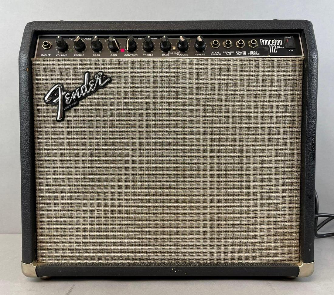 Fender Princeton 112 Plus 2 Channel Guitar Combo Amplifier Auction