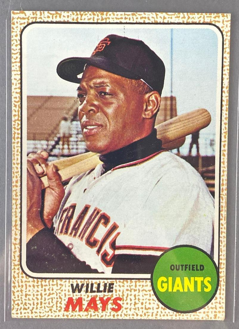 1968 Topps Willie Mays #50 (1 of 2)