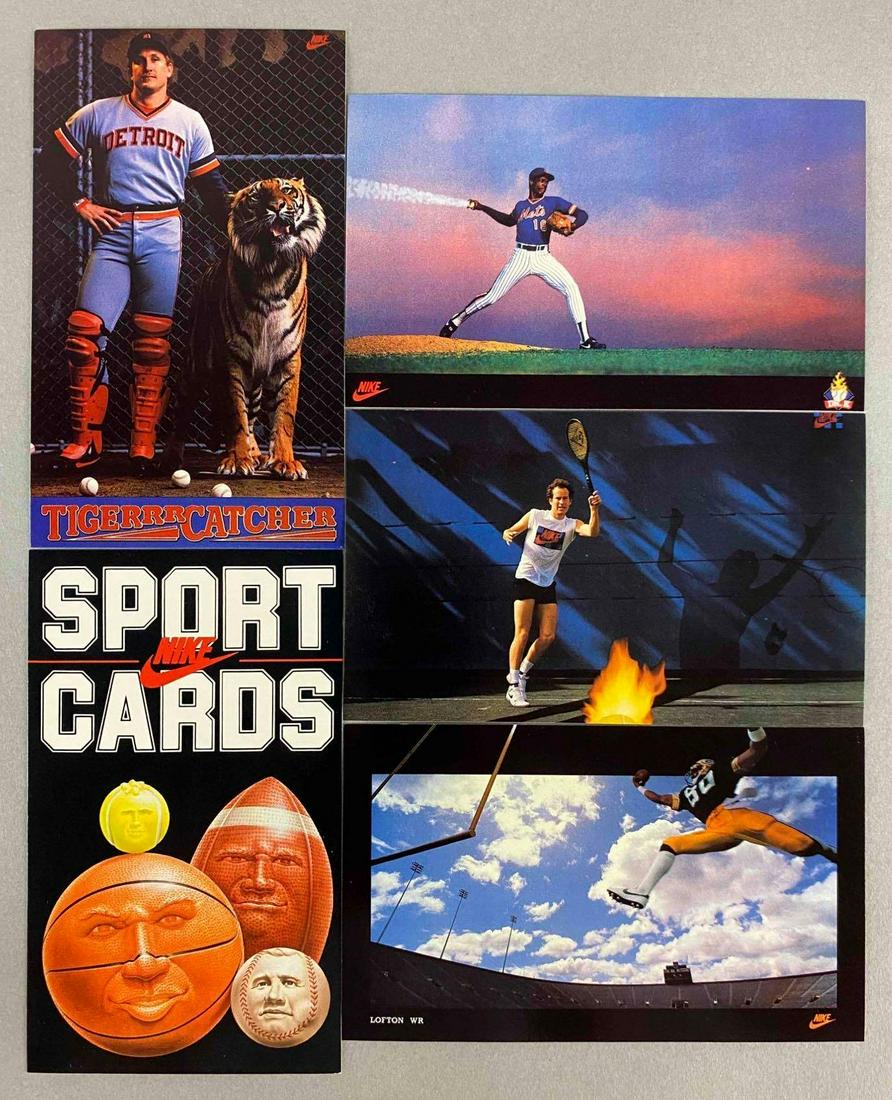 1985 Nike Promo Set minus Michael Jordan: Sharp looking cards