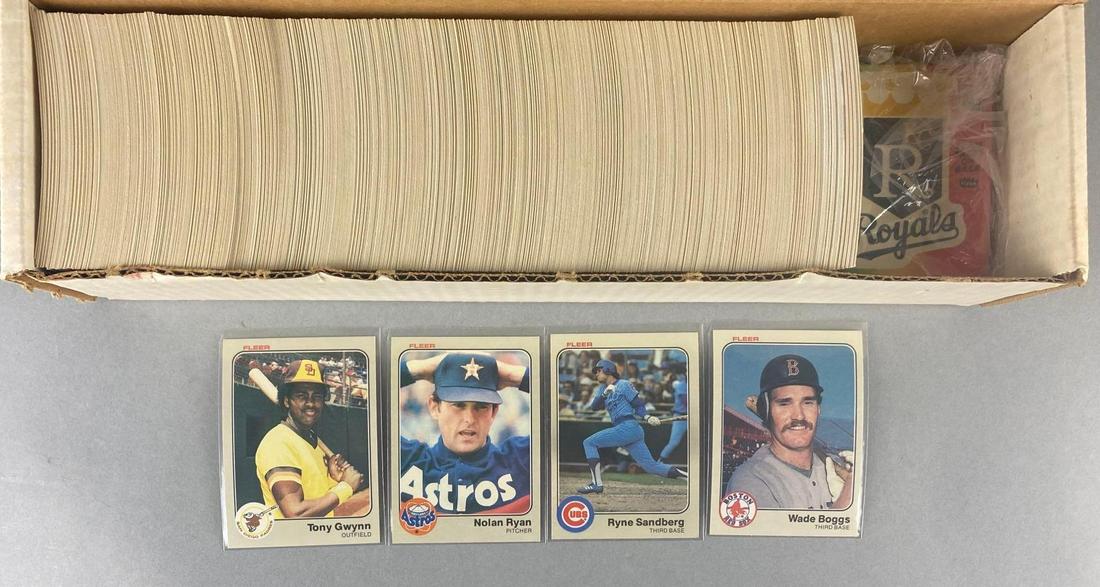 1983 Fleer Baseball Set (1 of 3)