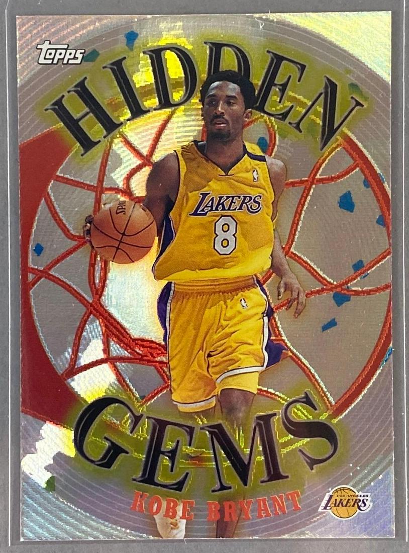 2000 Topps Hidden Gems Kobe Bryant hg3 Auction