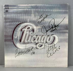 Danny Seraphine Signed Chicago Transit Authority Album Vinyl Record COA Proof Autographed Danny Seraphine Signed Chicago Transit Authority Album Vinyl Record COA Proof Autographed