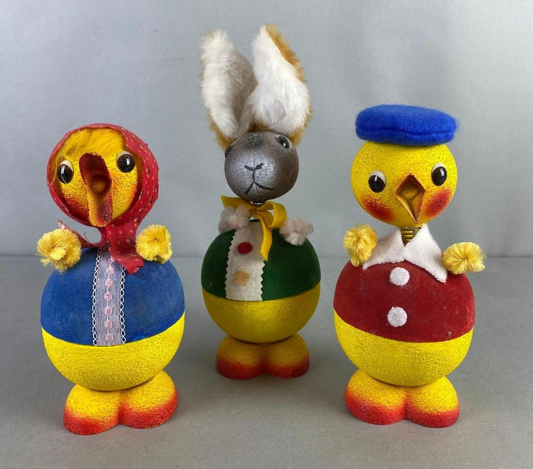 Group of 3 Modern Easter Figural Containers (1 of 4)