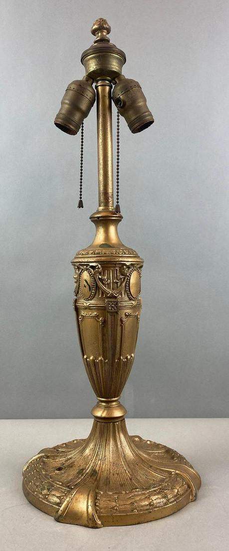 Gold Color Ornate Table Lamp (1 of 10)