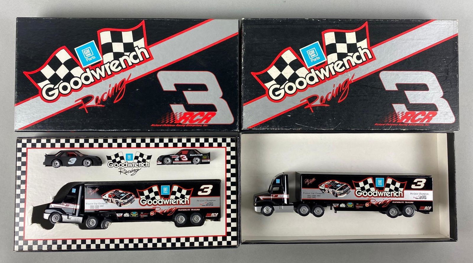 Group of 2 Matchbox RCR GM Goodwrench Racing No. 3 Die-Cast Sets (1 of 3)