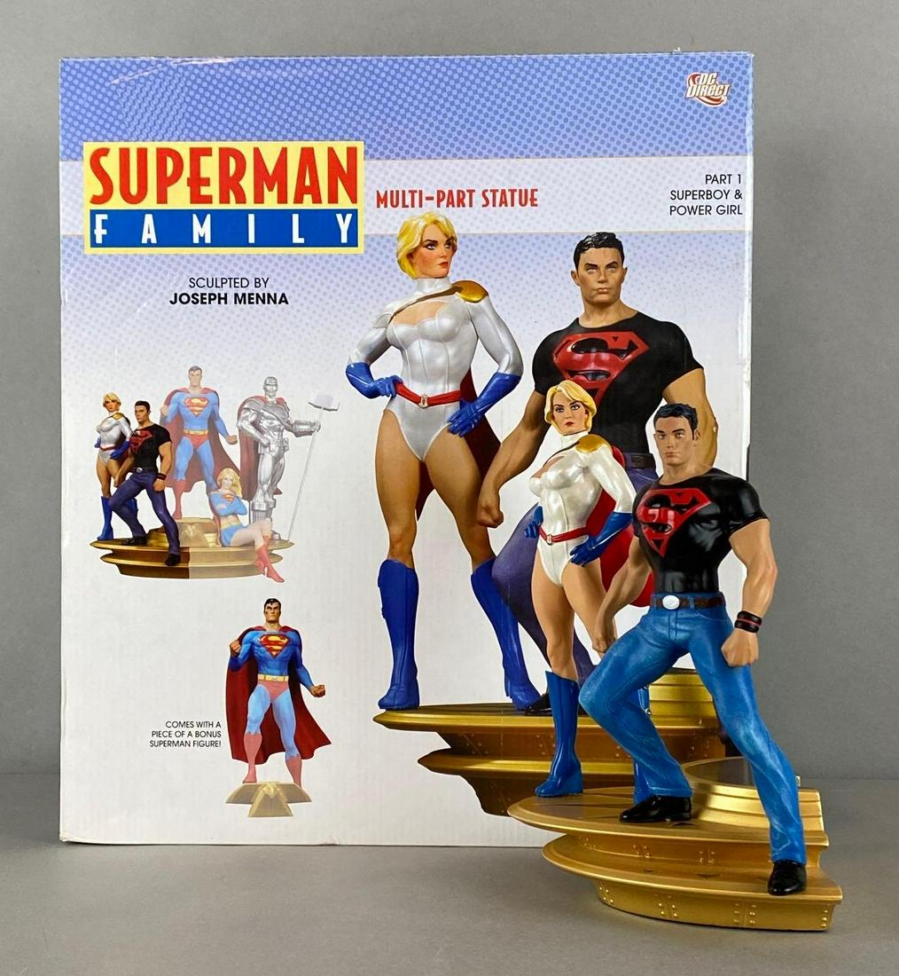 DC Direct Superman Family Superboy and Supergirl Statue (1 of 9)