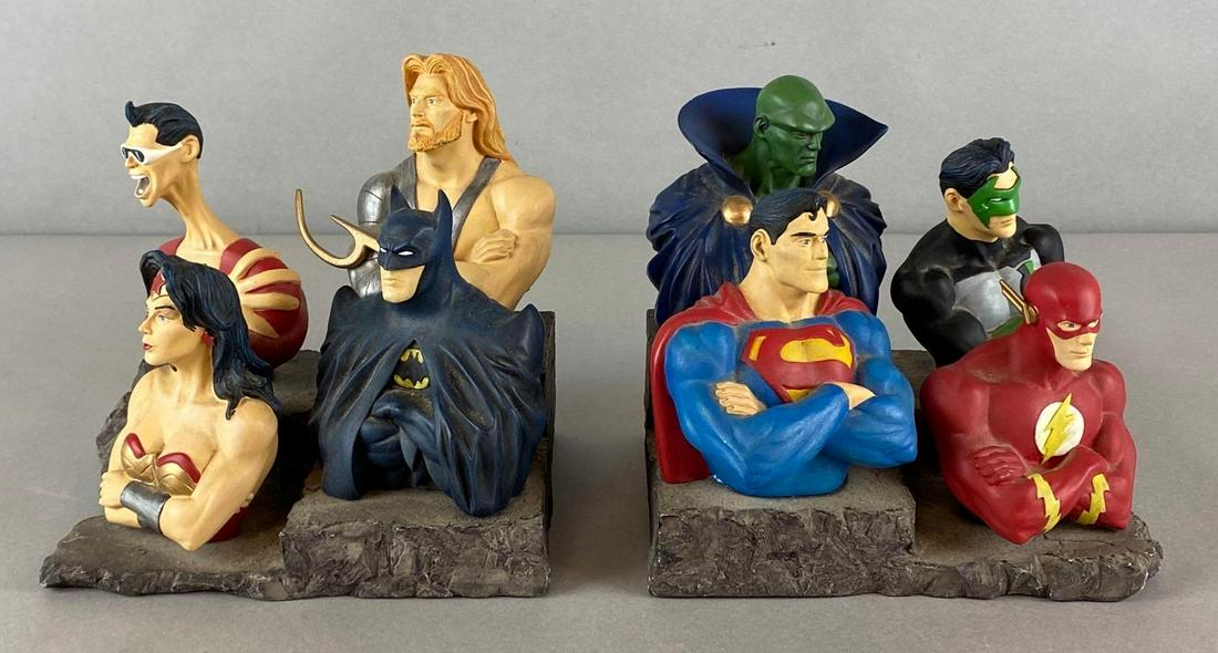 DC Direct Justice League of America Bookend Statue Set (1 of 11)