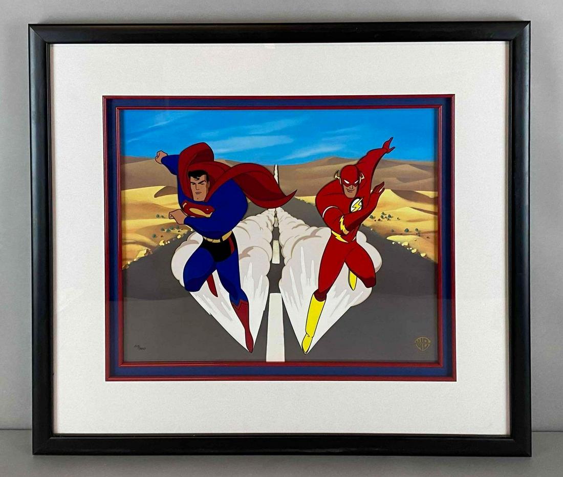 Warner Bros Superman the Animated Series Animation Cel (1 of 5)