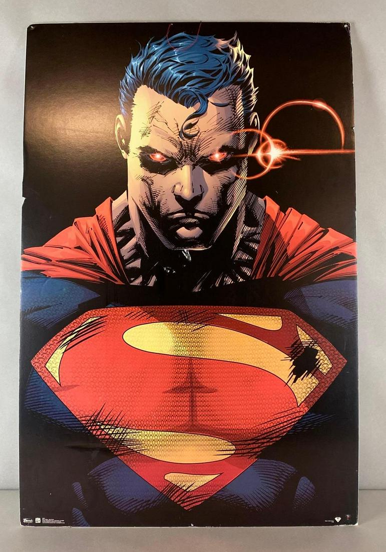 DC Comics Superman Man of Steel Heat Vision Cardboard Poster (1 of 5)