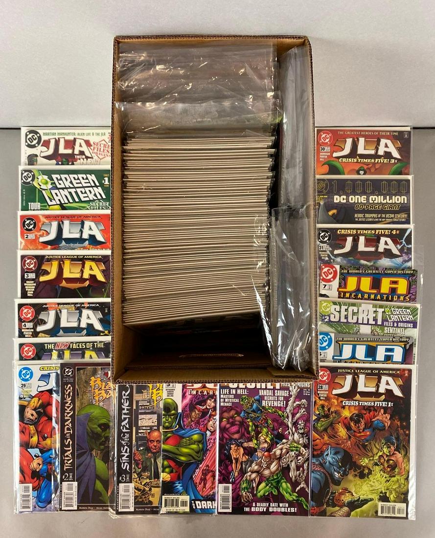 Short Box of DC Justice League Comic Books and More (1 of 4)