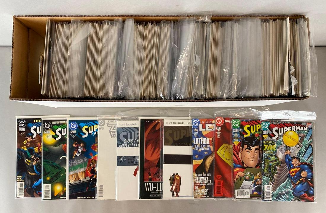 Long Box of DC Comic Books (1 of 4)