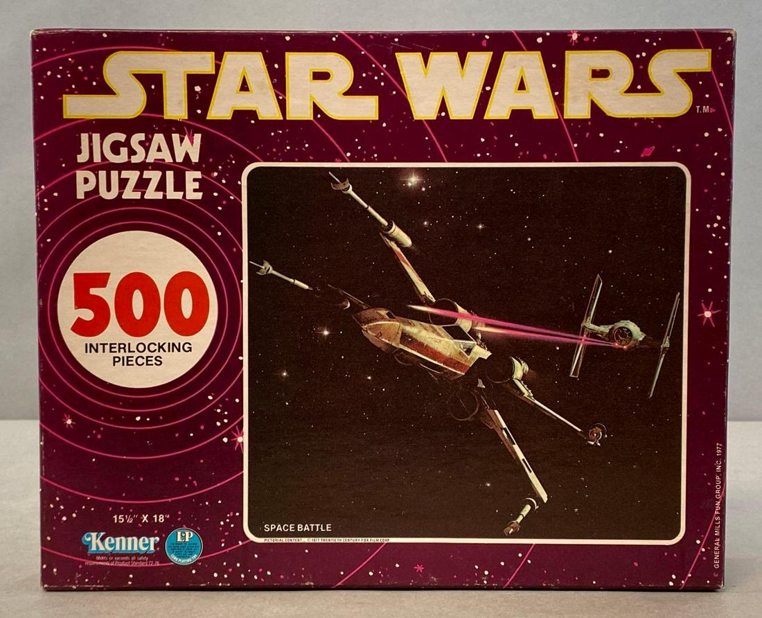 Vintage Kenner Star Wars Space Battle Jigsaw Puzzle (1 of 5)