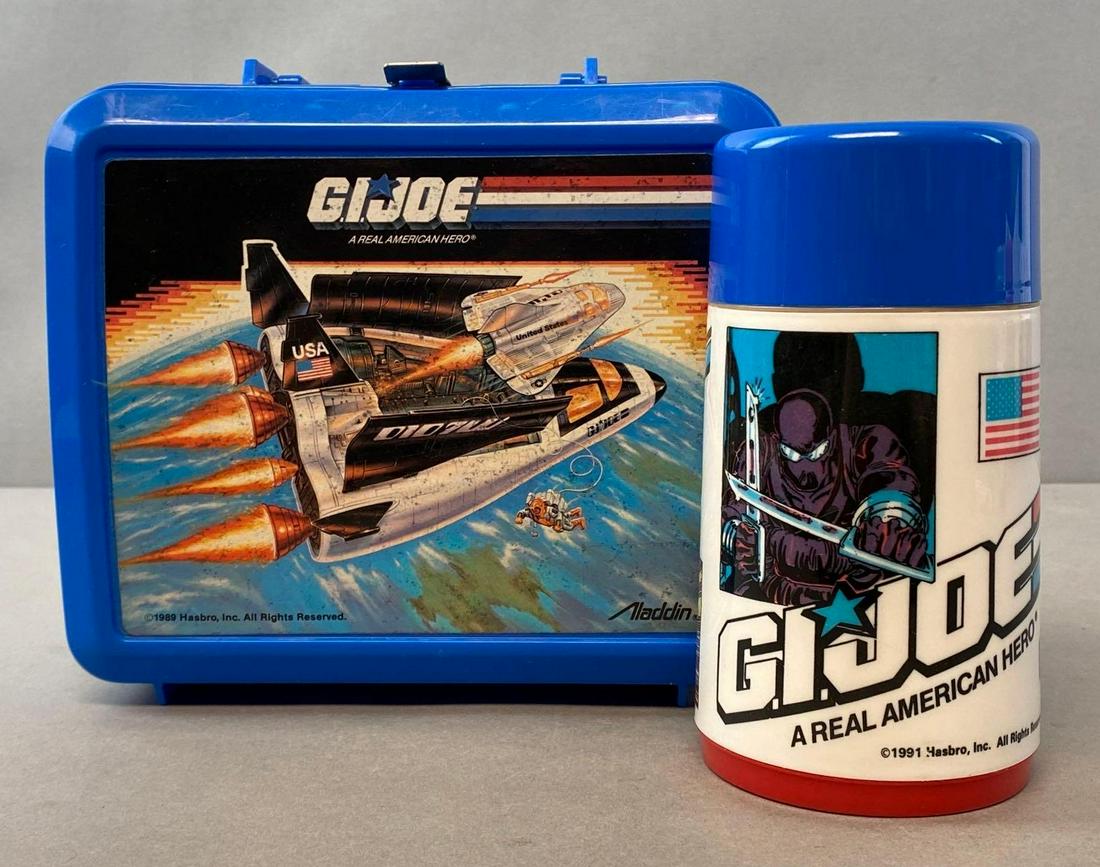 Aladdin Hasbro GI Joe Lunchbox and Thermos (1 of 4)