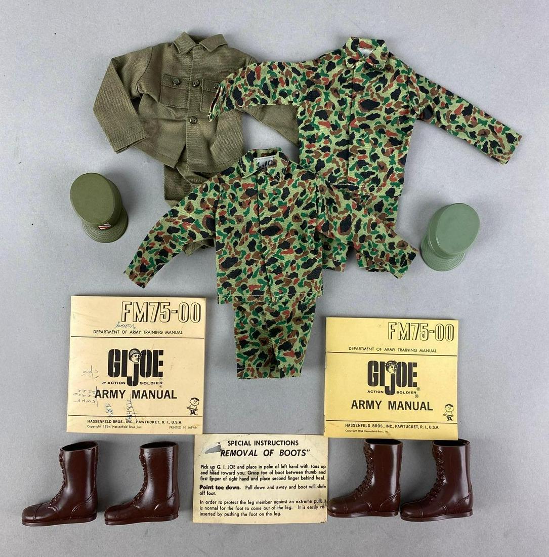 G.I. Joe Military Uniform Clothing and Accessories: For 12 inch action figures. Unknown set completions