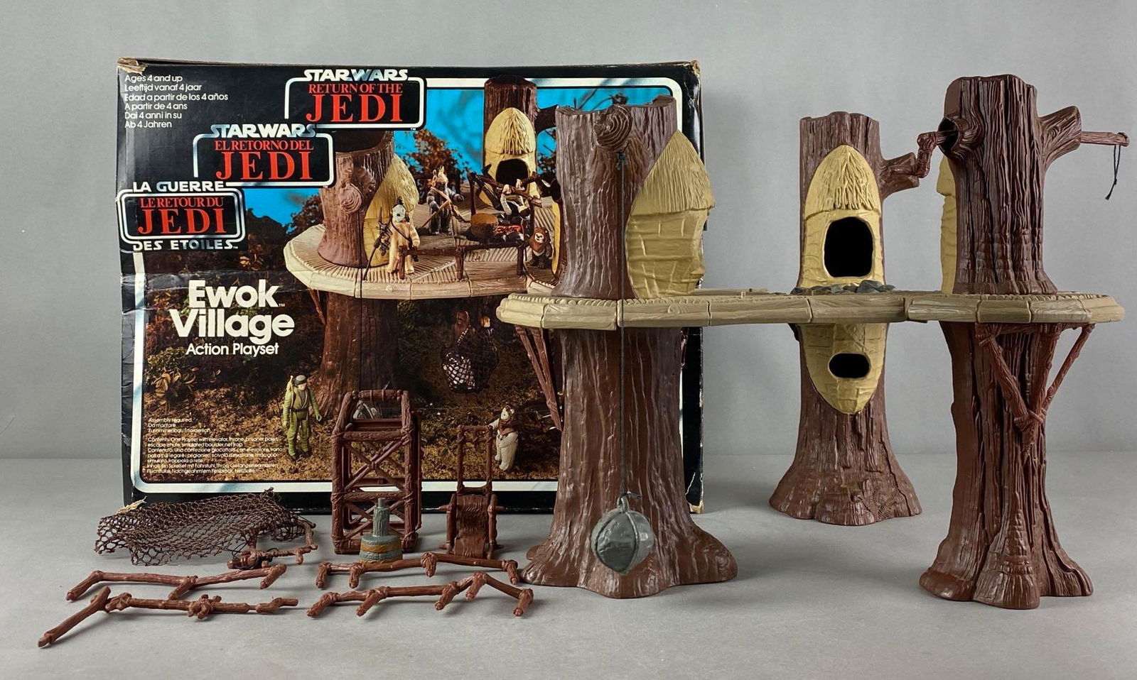 Kenner Star Wars Return of the Jedi Ewok Village Action Playset (1 of 4)