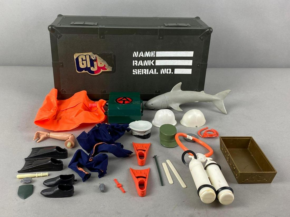 Group of Assorted GI Joe Accessories with Case (1 of 3)