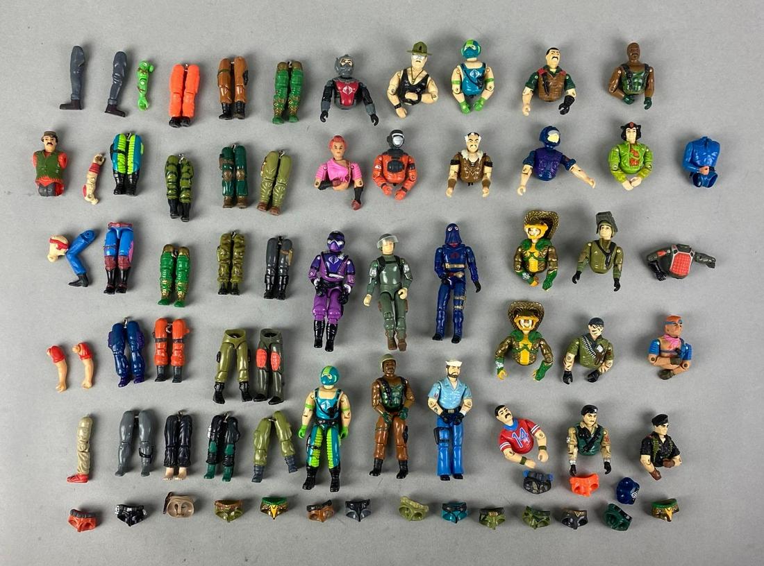 Group of 40+ Assorted GI Joe Action Figures and Parts (1 of 3)