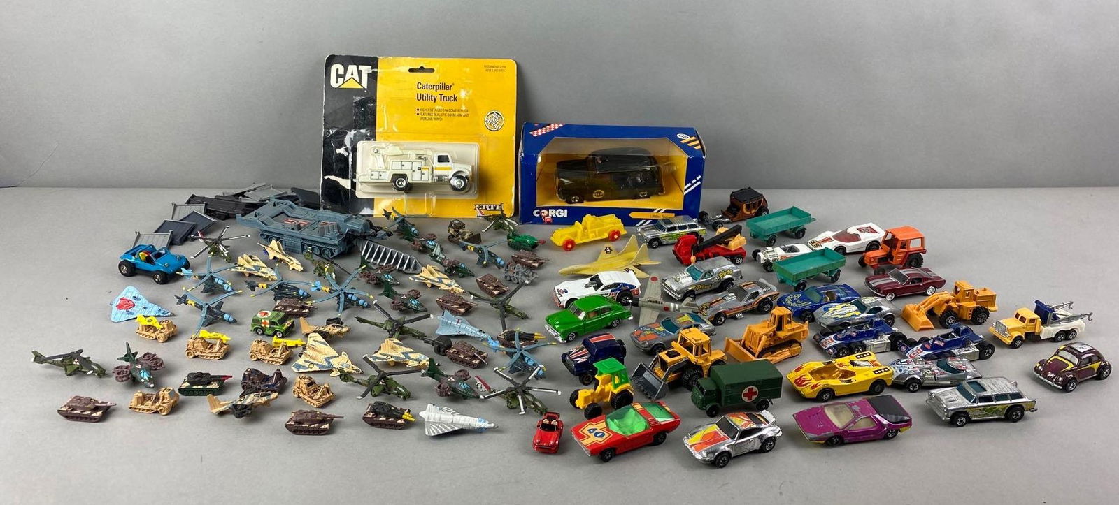Group of 75+ Assorted Die-Cast Vehicles and More (1 of 6)