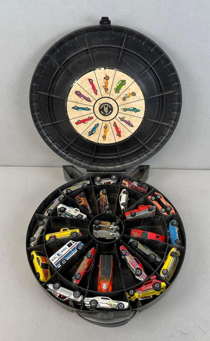 Group of 27 Assorted Vintage Hot Wheels and Matchbox Cars with Case (1 of 4)