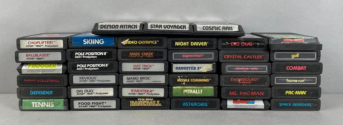 Group of 39 Atari Game Cartridges (1 of 4)